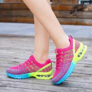Giày Thể Thao Nữ Ngoài Trời, Giày Sneaker Đệm Khí Hàn Quốc