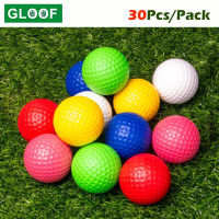 30PcsPack Golf Balls PE Plastic Toy Ball Home Golf Practice Ball Beginner Golf Balls Golf Practice Ball