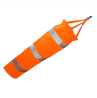 เซนติเมตรขนาดเล็กการบิน Windsock Rip - Stop Measurementbag + เข็มขัดสะท้อนแสงใหม่   100cm