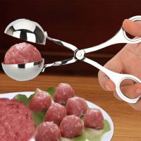 Non-Stick Meat Ball Mold Convenient Kitchen Meatball Maker Stainless Steel Fish Shrimp Meat Rice Ball Maker Kitchen Tools