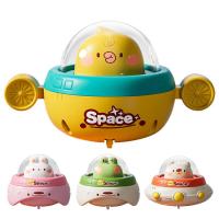 Push and Go Vehicles Rebound Driving Flying Saucer Car Cartoon Pull Back Vehicle Launcher Toy Inertia Toy Car Kindergarten Gift Friction Powered Cars Party Supplies for Boys Girls everyone