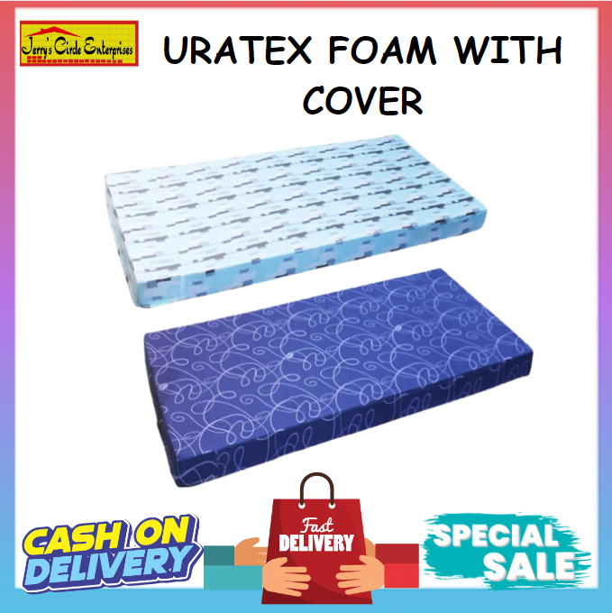 Original Uratex 2 Inch Thick Foam With Cover Uratex Mattress Foam With Cover 2 Inch Thick 9929