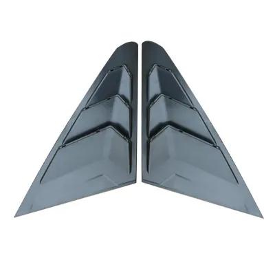 Rear Side Window Louvers, Scoop Louvers Cover Blinds for MG 5 MG5 2021 Car Exterior Accessories