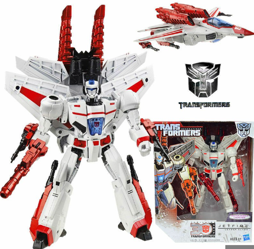 Hasbro Transformers JETFIRE Skyfire 30th Anniversary Generations Leader ...