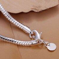 Shining Bangle Bracelet Thin Stylish Silver Plated Women for Party