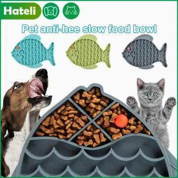 Silicone Feeders Pet Dog Cats Food Mat Waterproof Bowl Pad Anti