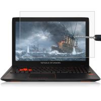 แล็ปท็อปหน้าจอ HD กระจกเทมเปอร์ฟิล์มป้องกันสำหรับ ASUS ROG GL553VE 15.6นิ้ว