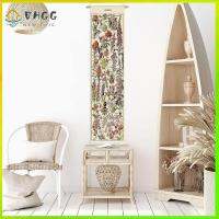 VHGG Cotton Linen Flower Tapestry Home Decoration 5213 Inch Floral Decoration Tapestry Easy-to-clean Vintage Tassel Tapestry Bedroom
