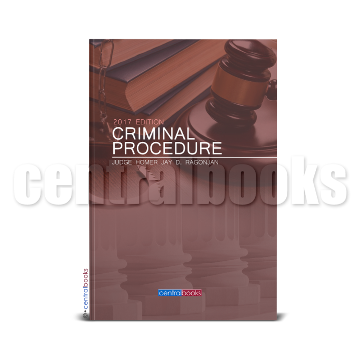 Criminal Procedure (2016) [Softcover] by Judge Homer Jay Ragonjan ...