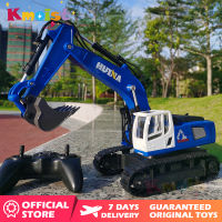 [ขายร้อน] Huina 331 RC Excavator จำลองรีโมทคอนโทรลยานพาหนะวิศวกรรม HUINA 1558 1:18 11CH RC รถบรรทุกก่อสร้างรถยนต์ของเล่น Light สำหรับของขวัญเด็ก