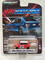 1:64 1964 Monte Carlo Rally 37 Mini Cooper S Diecast โลหะผสมรุ่นรถของเล่นสำหรับของขวัญ Collection