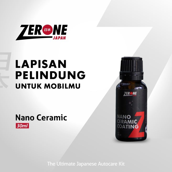 Nano Ceramic Coating Pengkilap Body Mobil Efek Daun Talas Zerone Japan Perawatan Kendaraan 8448