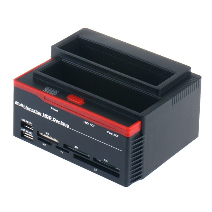 all-in-1-hdd-docking-station-external-sata-usb2-0-card-reader-hdd-box-2-5-quot-3-5-quot-ide-two-external-storage-enclosure-for-computer