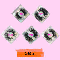 Mink Eyelash 102030 Pairs Fake Lashes Wholesale 5D Mink Lashes Packaging Boxes Magnetic Eyelashes 25mm False Lashes In Bulk