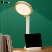 Blesiya USB Học Tập Tiện Dụng Kèm Giá Đỡ Đèn Ngủ Cạnh Giường