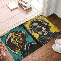 ♤✜♧ Daft Punk Rock Band Bathroom Mat Human After All Doormat Living Room Carpet Balcony Rug Home Decoration