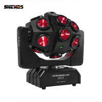 SHEHDS LED 18x12W การขยับไฟเลเซอร์หัว การควบคุมเสียง การหมุน ลำแสง ไฟฉาย สำหรับ ดิสโก้  งานสังสรรค์ อุปกรณ์ดีเจ