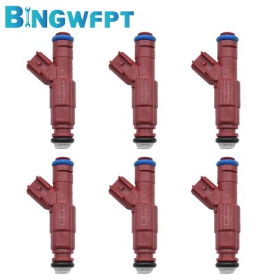 6X High Quality Nozzles for JEEP GRAND CHEROKEE 99-04 WRANGLER 99-04 CHEROKEE 99-01 4.0L I6 3S4G-AB 0280156161 Fuel Injector