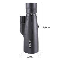 10-30X50 Portable Zoom Monocular High Brightness Mid-focusing Waterproof BAK4 HD Handheld Optic Scope Pocket escope