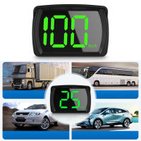 HUD GPS Head Up Display Speedometer เครื่องวัดระยะทางรถดิจิตอลความเร็ว Universal 8*5.4*3.1ซม. ABS PC สำหรับรถยนต์ทุกคัน,รถบัส,รถบรรทุก,จักรยาน,