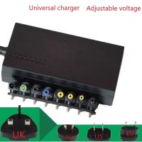 96W Notebook Adapter 12V 15V 16V 18V 19V 4.5A 20V 24V 4A AC DC Adjustable Power Supply Adapter Universal Charger