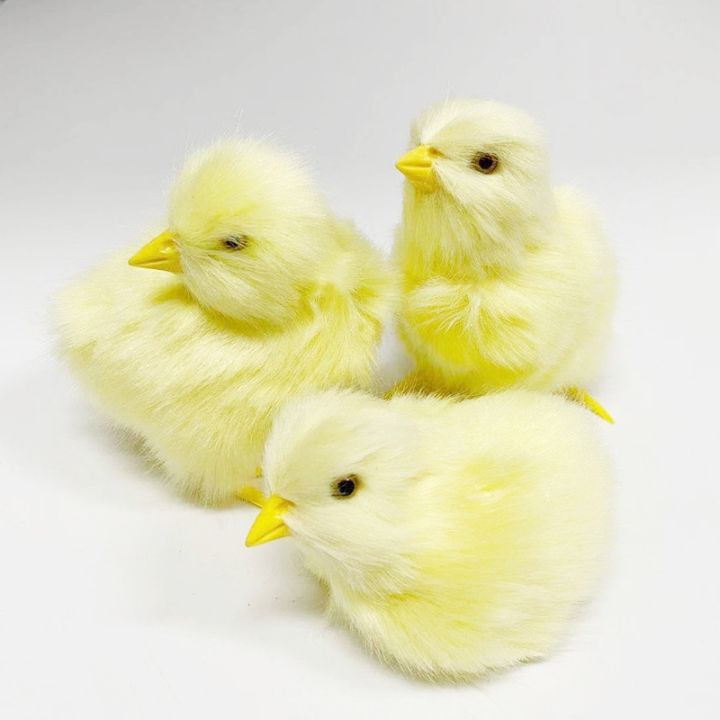 artificial-animal-plush-simulation-chicken-ornament-furry-baby-chick-easter-supplies-children-christmas-birthday-gift-home-decor