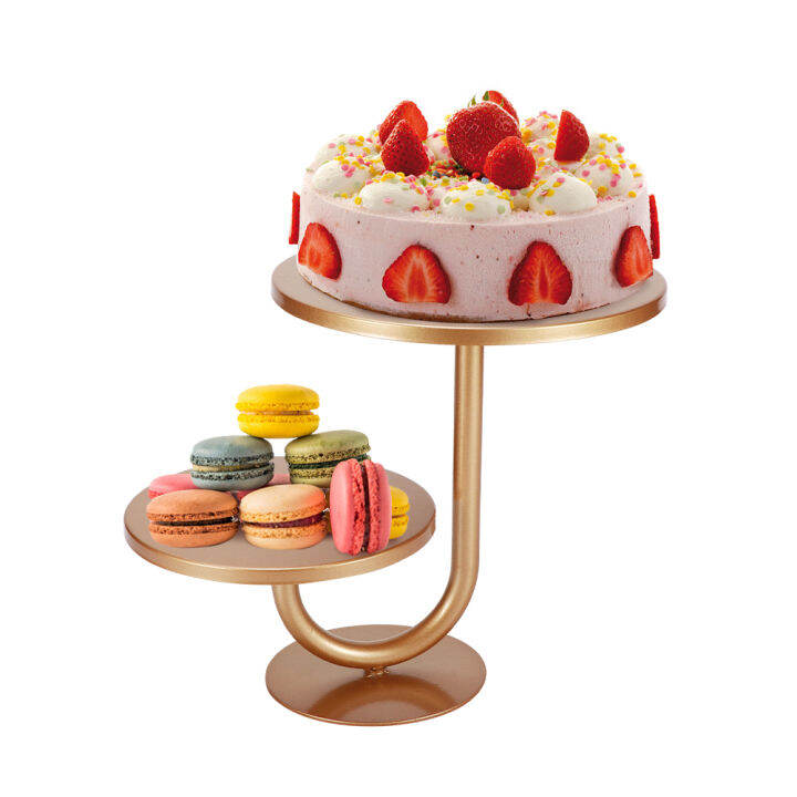 detachable-stable-round-practical-wedding-party-kitchen-rustproof-iron-home-decor-2-tier-cupcake-display-dessert-table-gold-cake-stand