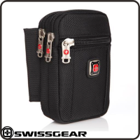 SwissGear ผู้ชายเอวกระเป๋าโทรศัพท์กระเป๋าผ้าใบ 4.5cm 5.5cm 6cm เข็มขัดมัลติฟังก์ชั่กระเป๋าถือแขวนกระเป๋า
