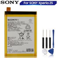 แบตเตอรี่ SONY Xperia Z5 E6883 LIS1593ERPC E6633 E6653 E6683 E6603ของแท้ 2900MAh