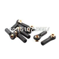 [HOT JIAZZAQQMGW 555] 8Pcs RC รถอะไหล่ Tie Rod Ends ทองเหลือง Ball Link 3x3x27mm