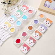 Monja 9 màu sắc 8ml Pat Sơn móng Gel Gradient sơn Sơn móng dạng gel sơn