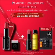 mới son lì có dưỡng shu uemura rouge unlimited kinu satin 3g