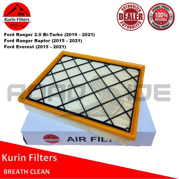 KURIN Air Filter for Ford Ranger 2.0 Bi-Turbo (2019 - 2021), Ford