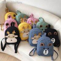 กะหรี่การ์ตูน Mochila Escolar Para Crianças Sacos De Fawn Splicing Meninas Saco สัตว์ Bonito Alta Capacidade Moda