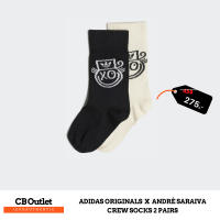 ุถุงเท้าเด็ก ADIDAS ORIGINALS X ANDRÉ SARAIVA CREW SOCKS 2 PAIRS HK7175