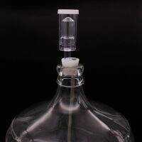 Carboy Stopper Thermowell with Airlock Homebrew  Beer &amp; Wine 15 inch 6# Silicone Stopper Regulate Fermentation Temperature Specialty Glassware