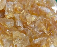 พลอยก้อนดิบซิทริน(Citrine) 100 กรัม ขนาดก้อน 10-20 มิล/ ก้อน พลอยแท้ 100% เนื้อดี ราคาถูก มีของแถมทุกออเดอร์