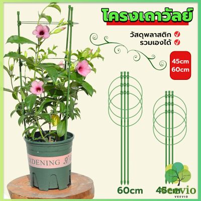 โครงเถาวัลย์ เสามะเขือเทศ โครงปลูก อุปกรณ์สำหรับพืชไม้เลื้อย 45cm 60cm plant trellis