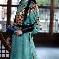 Hanfu Tang คอกลมสไตล์โบราณเสื้อผ้าคู่รักสำหรับผู้ชายและผู้หญิง CP