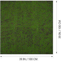 1X1M ประดิษฐ์ Moss Mat หญ้าปลอมพรมสนามหญ้าพืช Lichen สนามหญ้าสำหรับ Home Garden Patio DIY ตกแต่ง