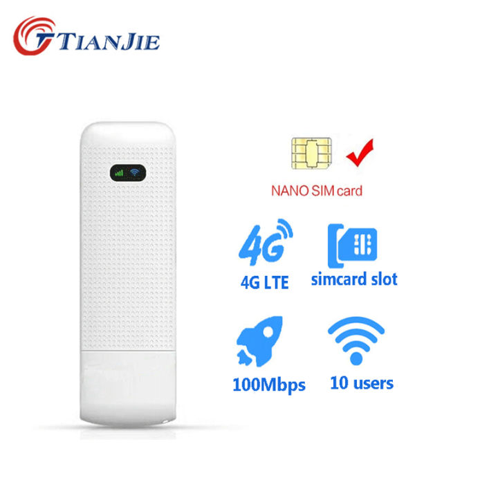 Tianjie Unlock 3g4g Wifi Router Mobileportablewireless Hotspot Ltetddfdd Broadband Usb Modem 4497