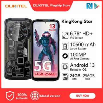 CUBOT Celular Cubot Kingkong Star 5G 24GB (12GB 12GB) 256GB 10600mAh -rojo