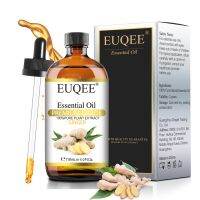 【LZ】✢►☂  EUQEE-Óleo Essencial com Conta-gotas Gengibre Lavanda Umidificador Neroli Eucalipto Óleos Aroma para DIY Sabonete Perfume Vela 118ml