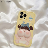 ?Best Buyle เคสซิลิโคนกันกระแทกสำหรับ3D รูปสัตว์ขำขันสำหรับ iPhone 11 12 13 14 PRO MAX