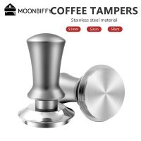 [hot]▽  51/53/58mm Tamper Adjustable Depth Wdt Espresso Springs Calibrated Tamping Flat Barista