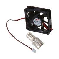 DC 12V 2Pins Cooling Fan 60mm x 15mm for PC Computer Case CPU Cooler with TNC Male Plug to BNC Connector