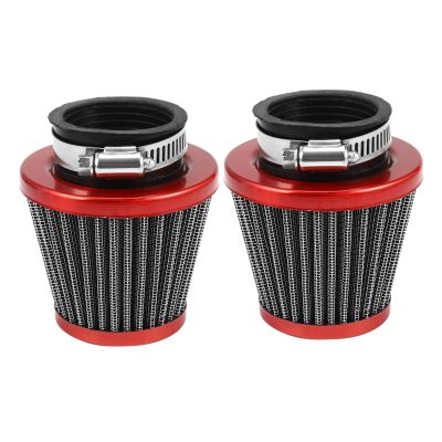 38Mm Air Filter Intake Induction Kit Universal for Off-Road Motorcycle ATV Quad Dirt Pit Bike Mushroom Head Air Filter Cleaner