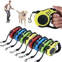 Long Strong Pet Leash For Large Dogs Durable Nylon Retractable Big Dog Walking Leash Leads Automatic Extending Dog Leash Rope Leashes