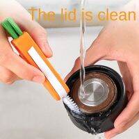 Three-in-one Cup Cover Gap Cleaning Brush Apron Groove Cleaning Bottle Brush