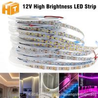 【LZ】▫❈  LED Strip 2835 DC12V 24V 120LEDs/m 6W/m Flexible LED Light 3000K 4000K 6000K Red Green Blue Pink Yellow 5m/lot